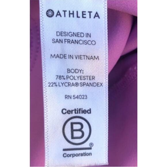Athleta Fuchsia Leggings With Pockets Size XS - Picture 8 of 9